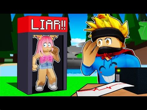 Using A Lie Detector On My Friends In Roblox Brookhaven Rp Youtube