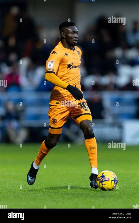 Adama Traor Of Hull City In Action During The Sky Bet Championship