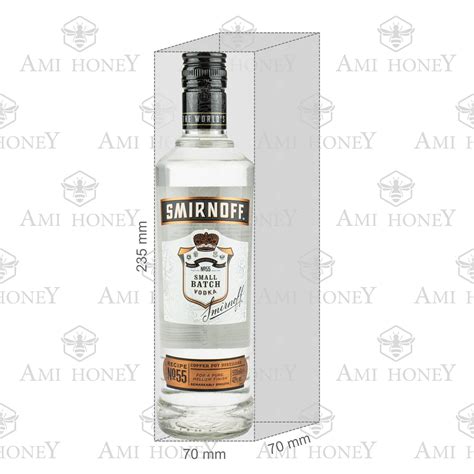 Smirnoff Schwarzer Wodka Ml