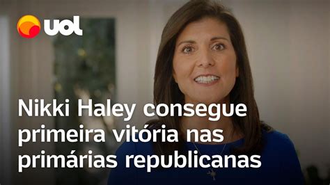 Nikki Haley Derrota Trump Em Washington E Tem Vit Ria Nas Prim Rias