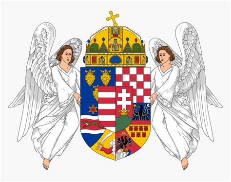 Coat Of Arms Of The Lands Of The Holy Hungarian Crown Kingdom Of