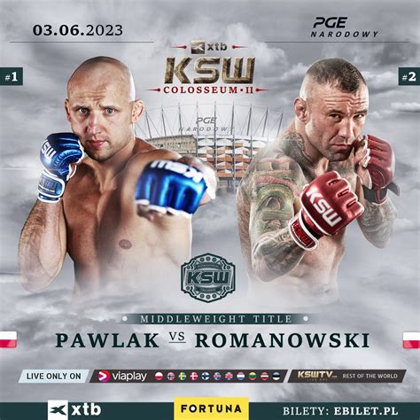 Drugi Pojedynek Mistrzowski Dodany Do Karty Walk Gali Xtb Ksw Colosseum