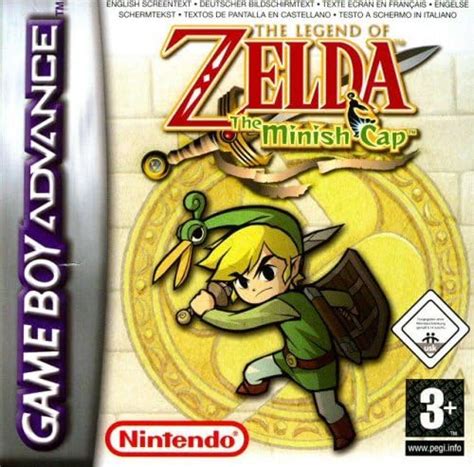 Legend Of Zelda Minish Cap Game Boy Advance Game Boy Advance Video