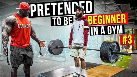 Elite Powerlifter Pretended To Be A Beginner Anatoly Gym Prank