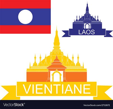 Laos Royalty Free Vector Image - VectorStock