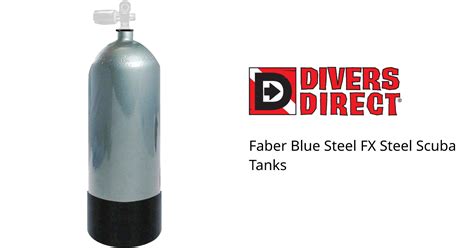 Faber Blue Steel Fx Steel Scuba Tanks