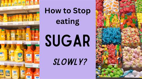 How To Stop Eating Sugar Slowly Olga Elsayad