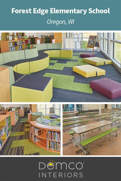 Forest Edge Elementary School, WI - http://demcointeriors.com