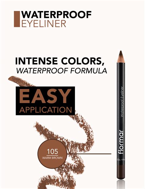 Waterproof Eyeliner Warm Brown Flormar