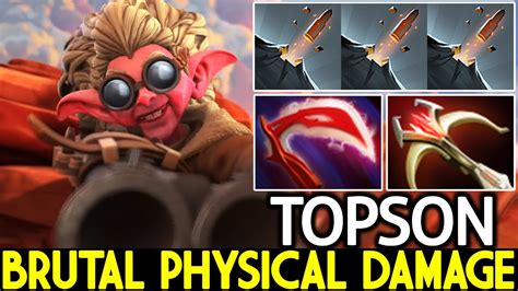 TOPSON Snapfire This Is Way Pro Build Full Physical Damage Dota 2