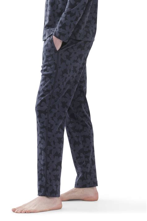 Herren Pyjama Hose Lang