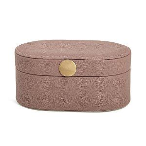 Caixa Decorativa Em Mdf E Pu Nude G Bellartdecor Loja De Decora O Online Decora O Em