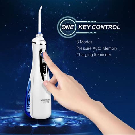 Waterpulse V400 Plus Portable Dental Water Jet Flosser Oral Irrigator ...