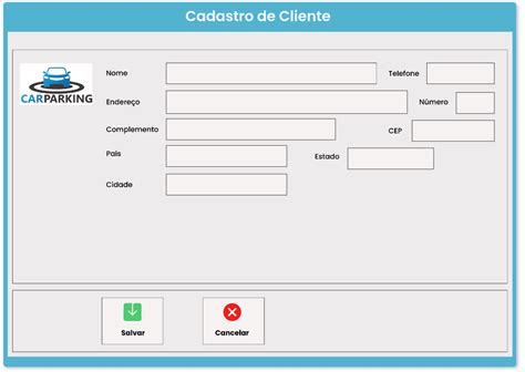 Tela De Cadastro Cliente Figma