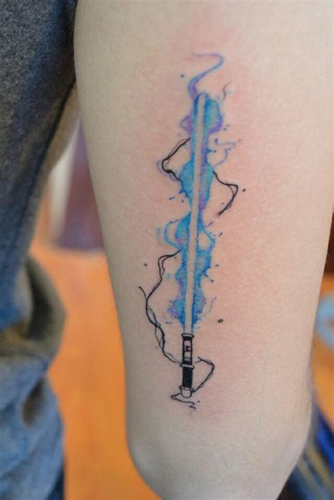 Lightsaber Tattoo Ideas Photos