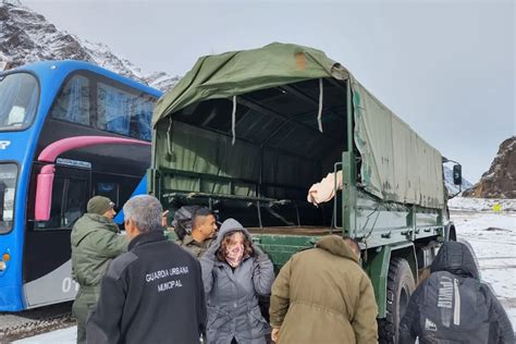 Lograron Despejar La Ruta Y El Alivio Llegó En La Frontera Entre