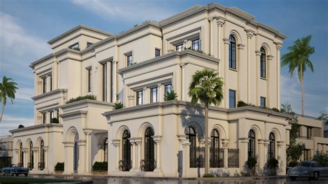 Classic Villa In Kuwait On Behance