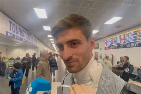 È Atterrato A Milano Matteo Gabbia In Spagna Stavo Bene Ma Il Mio