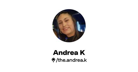 Andrea K Instagram Linktree