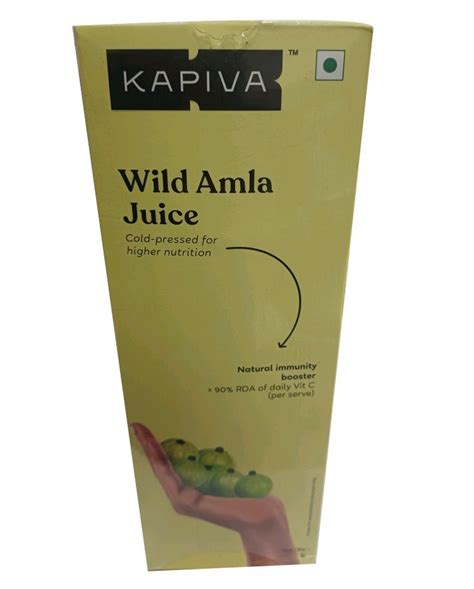 Kapiva Wild Amla Juice Packaging Type Box Liquid At Rs 299 Bottle In