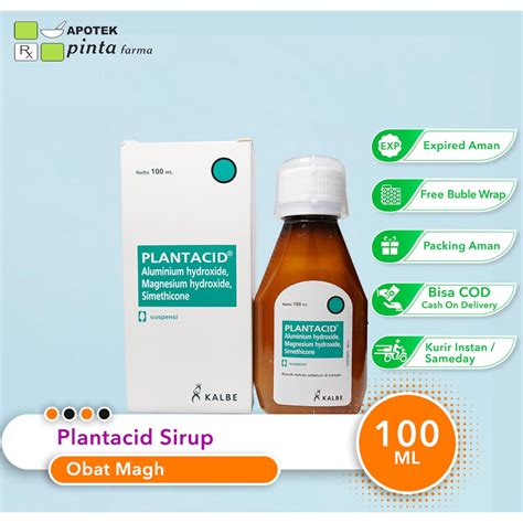 Jual Plantacid Sirup 100 Ml Shopee Indonesia