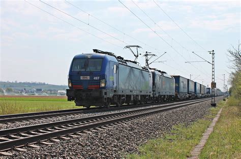 Am Nachmittag Des 09 04 2020 Fuhr HUPAC BLSC 193 497 Zusammen Mit MRCE