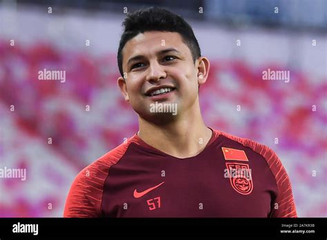 Brazilian Born Chinese Football Player Elkeson De Oliveira Cardoso