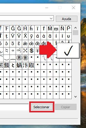 Cómo escribir el símbolo check en Windows 10 Tecno HowTo