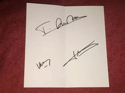 Carte D Dicac E Autograph Fran Oise Hardy Thomas Dutronc Jacques