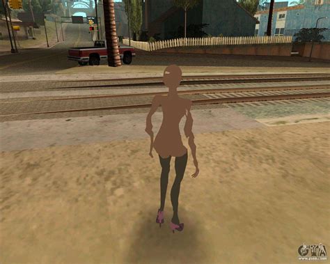 Scary Woman Nude Bald For Gta San Andreas