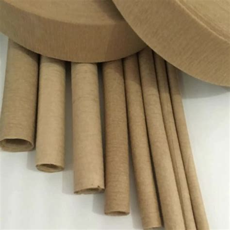 Round 1 3 Mm Thickness Brown Paper Core Tubes For Packaging At Best