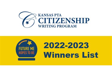 Ks Pta Citizenship Future Me Hopes To Be Winners 2022 2023 Kansas Pta