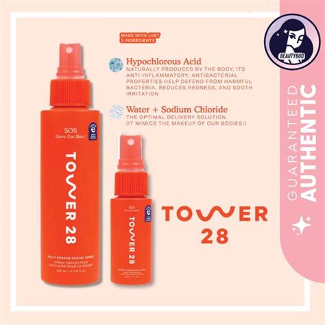 🇺🇸 Tower 28 Beauty Sos Daily Rescue Facial Spray Lazada Ph