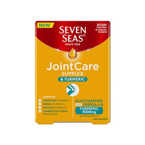 Seven Seas Jointcare Supplex And Turmeric 30 Tabs30caps 4000 Mg 60