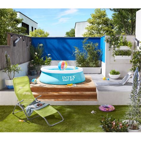 Intex Piscine Autoportante Intex Easy Set Diam M X H M