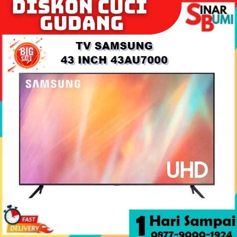 Jual Led Tv Samsung Au Smart Tv Uhd K Inch Au