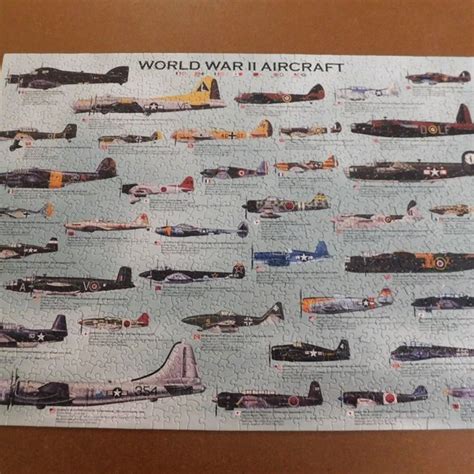 Eurographics Games World War Ii Aircraft 00 Piece Jigsaw Puzzle