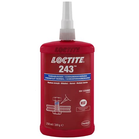 Loctite 243 Schraubensicherung 250 ml 1335868 Gottwald Onlineshop für