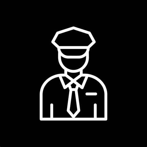 Security Guard Vector Icon Design 21200061 Vector Art At Vecteezy