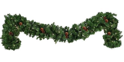 Garland Christmas Wreath Clip art - Green pine leaf door decoration png ...