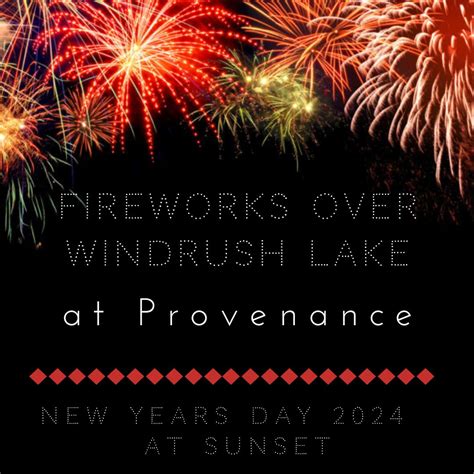 2024 New Years Day Fireworks - Provenance