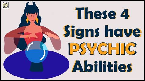 These 4 Signs Have Psychic Abilities Youtube