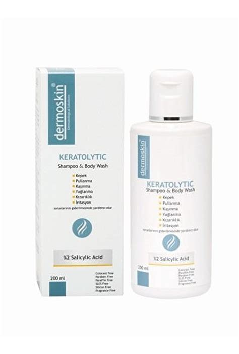 Dermoskin Keratolytic Shampoo And Body Wash 200 Ml Fiyatları Ve Modelleri