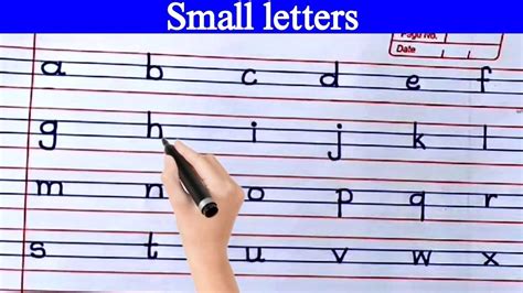 Alphabet Abcd Write Alphabet Letter How To Write Alphabet Letters