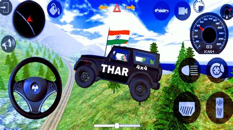 Dollar Song Modified Mahindra Full Black Thar Indian Car Offroad