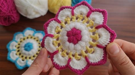 Super Easy Crochet Knitting Motif Nature And Life