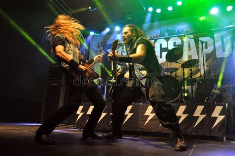 Heavy Metal, Rock Concert Live Editorial Photography - Image of ...