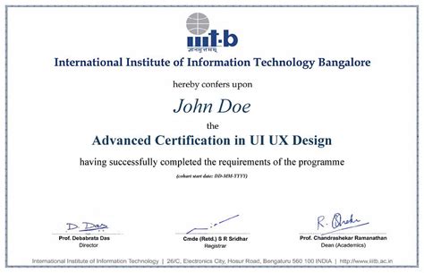 Ui Ux Design Course Ui Ux Design Training By Iiit Bangalore