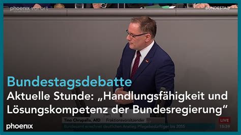 Aktuelle Stunde Handlungsfähigkeit und Lösungskompetenz der