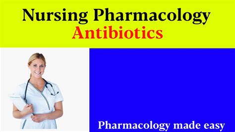 Nursing Pharmacology Antibiotics Cephalosporins Made Easy Nclex Youtube